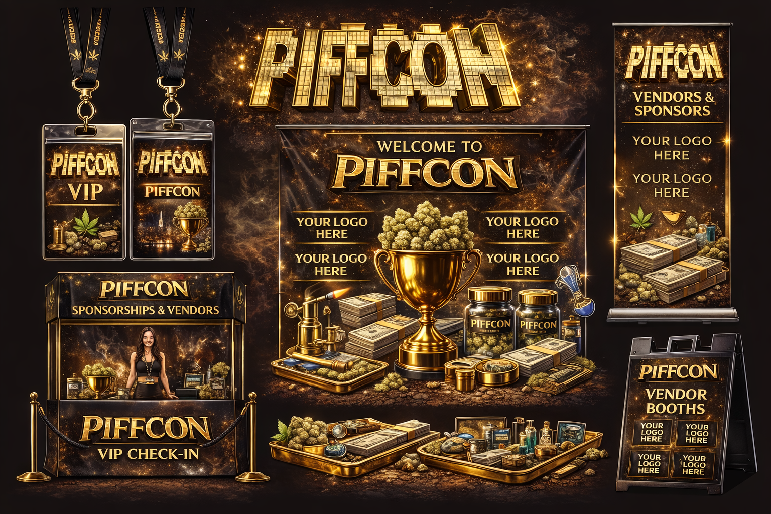 PIFFCON branded activations — your logo here